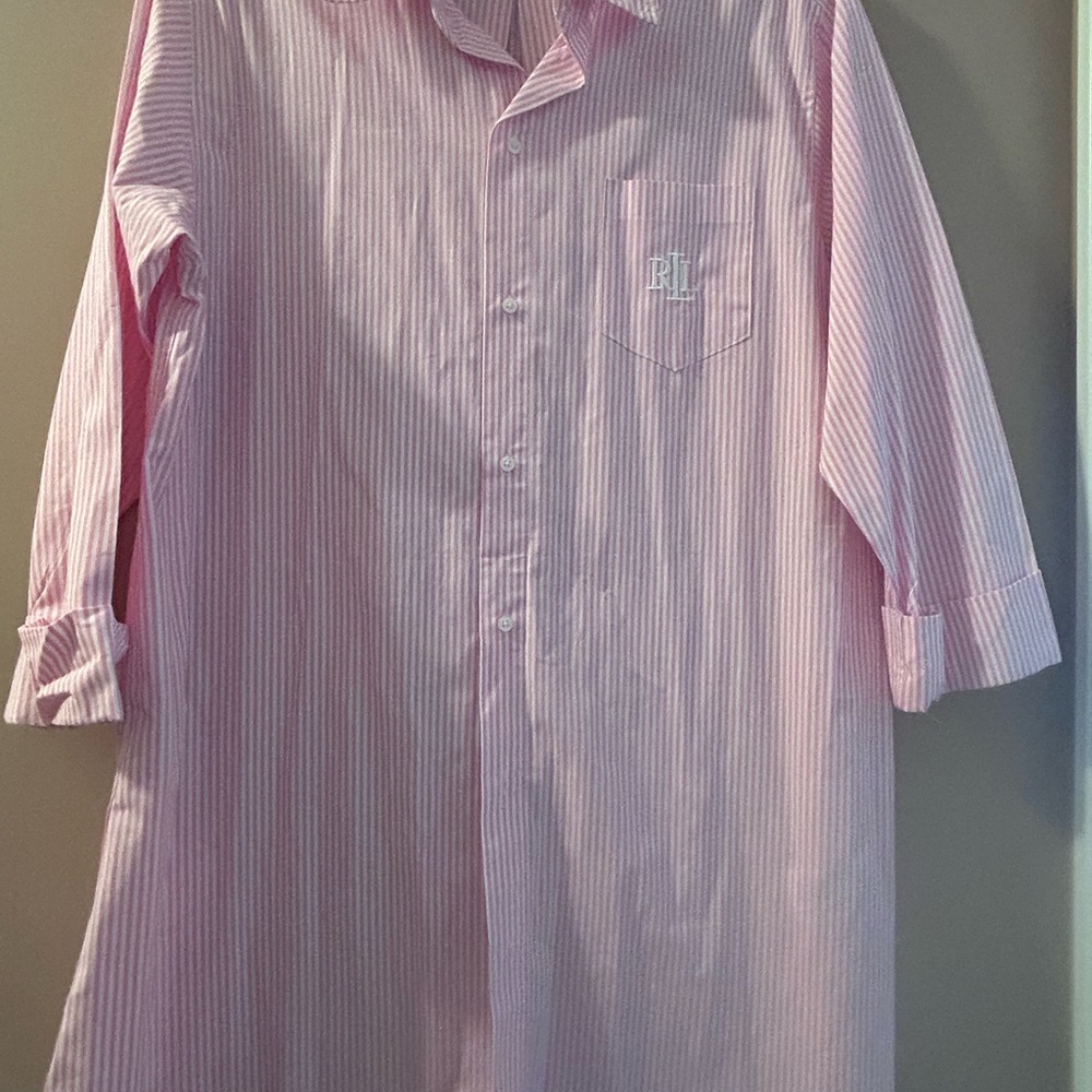 Ralph Lauren Pink Striped Women’s Shirt